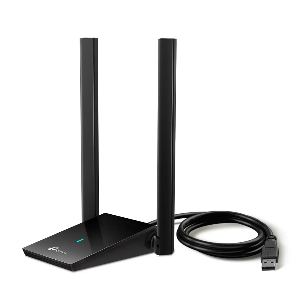 Adaptador Wi-Fi USB de alta ganancia TP-Link Archer TX20U Plus | Adaptador USB Wi-Fi 6 con 2 antenas AX1800