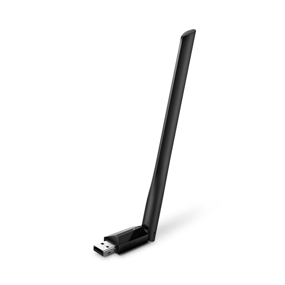 Adaptador Wi-Fi USB de alta ganancia TP-Link Archer T2U Plus | AC600 High Gain Wireless Dual Band USB Adapter
