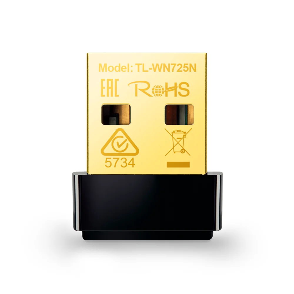 Adaptador Wi-Fi USB TP-Link TL-WN725N | Adaptador USB Nano Inalámbrico N 150Mbps