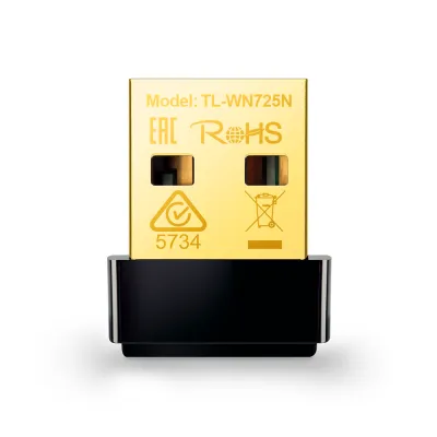 Adaptador Wi-Fi USB TP-Link TL-WN725N | Adaptador USB Nano Inalámbrico N 150Mbps