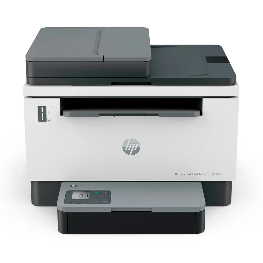 Impresora Multifuncional HP LaserJet Tank MFP 2602sdw (2R7F5A) | Láser Monocromática A4 | 22 ppm | Dúplex automático | Wi-Fi, Ethernet, USB