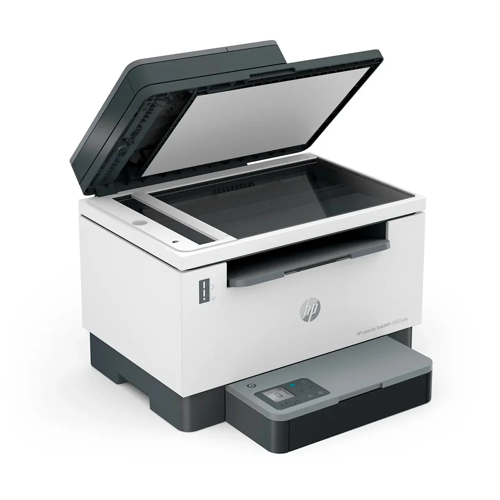 Impresora Multifuncional HP LaserJet Tank MFP 2602sdw (2R7F5A) | Láser Monocromática A4 | 22 ppm | Dúplex automático | Wi-Fi, Ethernet, USB