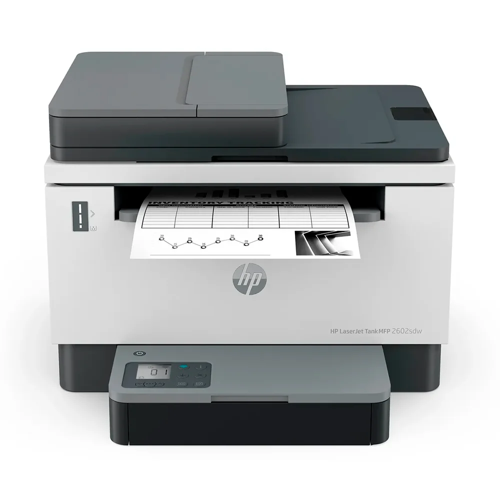 Impresora Multifuncional HP LaserJet Tank MFP 2602sdw - 2R7F5A | Láser Blanco y negro A4 | 23 ppm