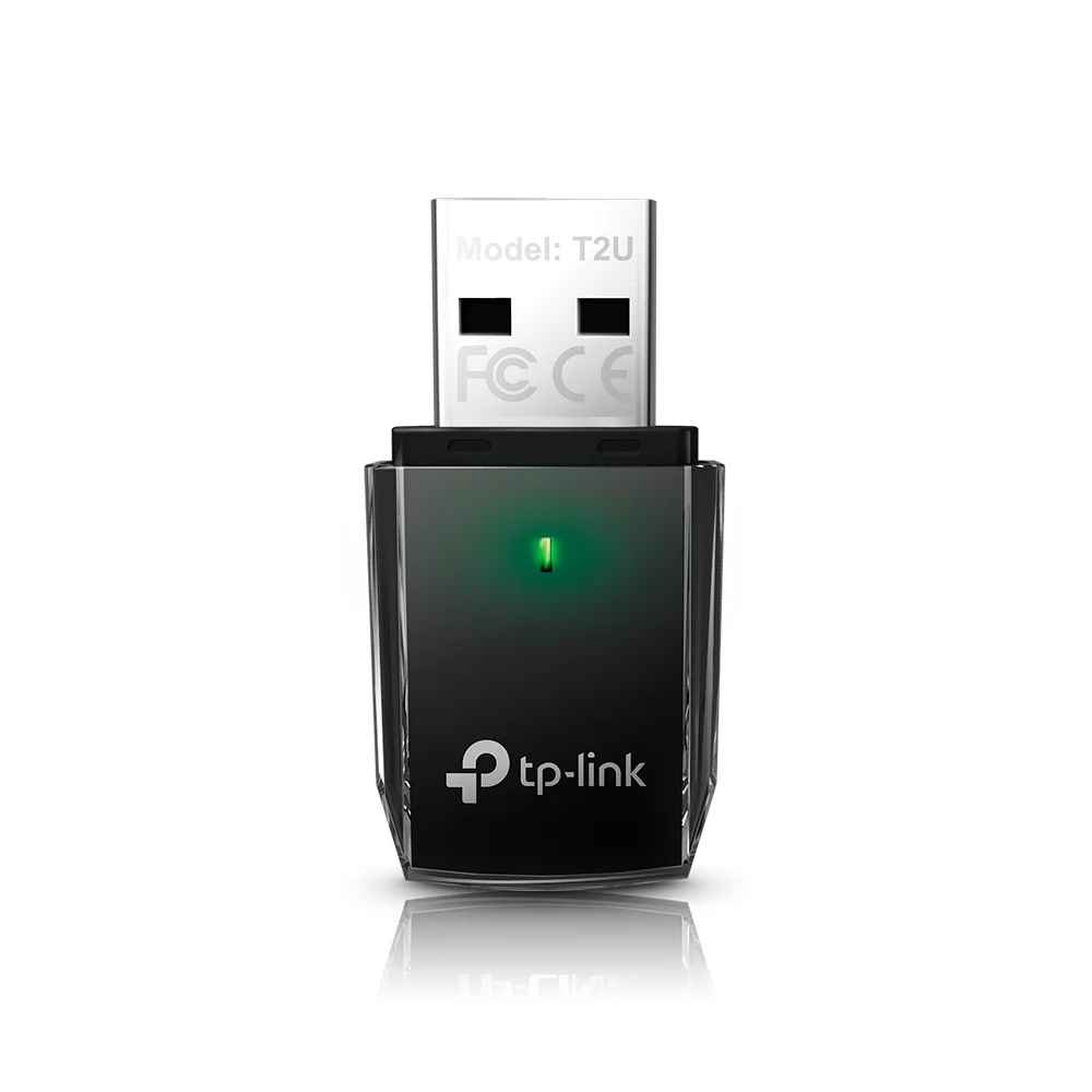 Adaptador Wi-Fi USB TP-Link Archer T2U | Adaptador Inalámbrico USB Banda Dual AC600
