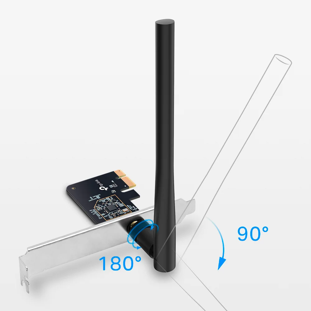 Adaptador Wi-Fi PCIe TP-Link ARCHER T2E | Adaptador PCI Express inalámbrico de doble banda AC600