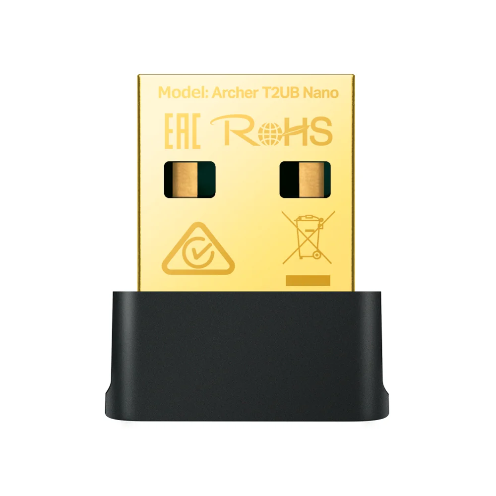 Adaptador Wi-Fi/Bluetooth USB TP-Link Archer T2UB Nano | AC600 Nano Wi-Fi Bluetooth 4.2 USB Adapter