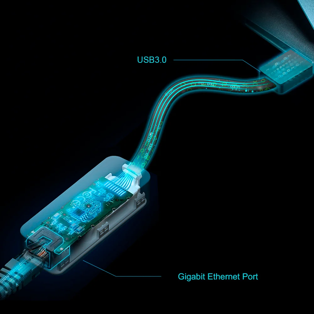 Adaptador Ethernet USB TP-Link UE306 | Adaptador de red USB 3.0 a Gigabit Ethernet