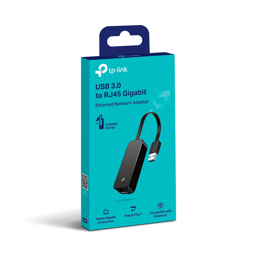 Adaptador Ethernet USB TP-Link UE306 | Adaptador de red USB 3.0 a Gigabit Ethernet