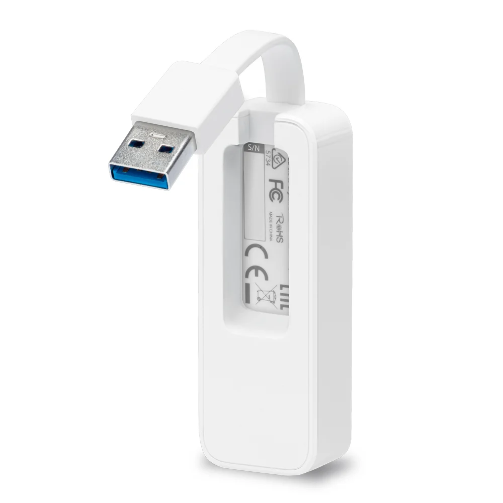 Adaptador Ethernet USB TP-Link UE300 | USB 3.0 Para Adaptador Gigabit con red Ethernet