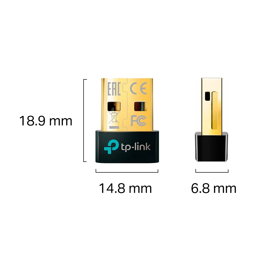 Adaptador Bluetooth USB TP-Link UB500 | Nano Adaptador USB Bluetooth 5.4