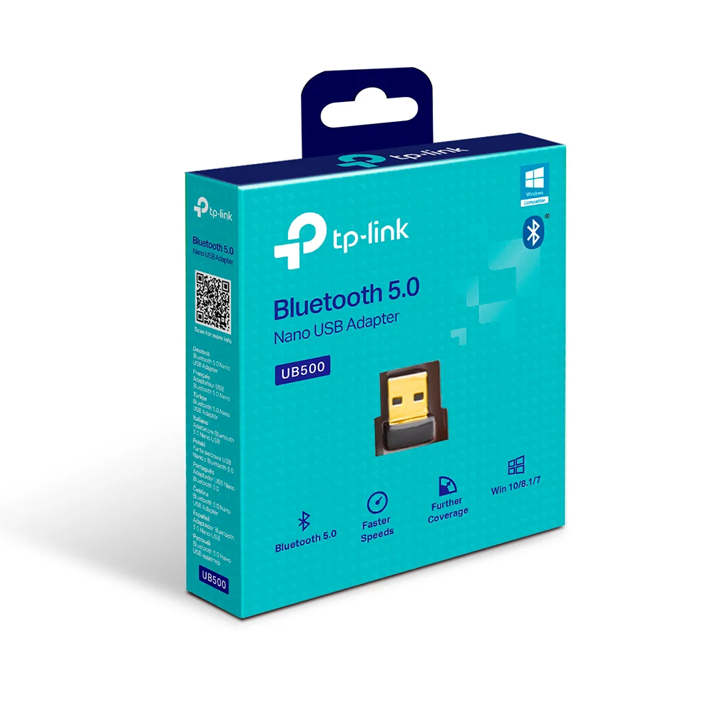 Adaptador Bluetooth USB TP-Link UB500 | Nano Adaptador USB Bluetooth 5.4