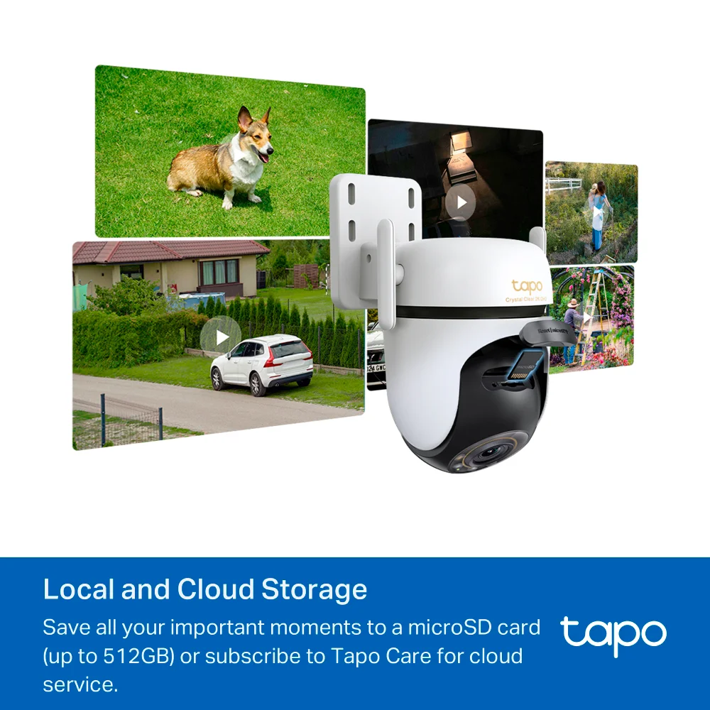 Cámara de seguridad Wi-Fi TP-Link Tapo C530WS | Outdoor Pan/Tilt Security Wi-Fi Camera