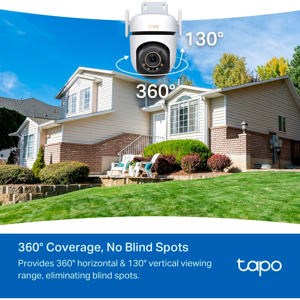 Cámara de seguridad Wi-Fi TP-Link Tapo C530WS | Outdoor Pan/Tilt Security Wi-Fi Camera