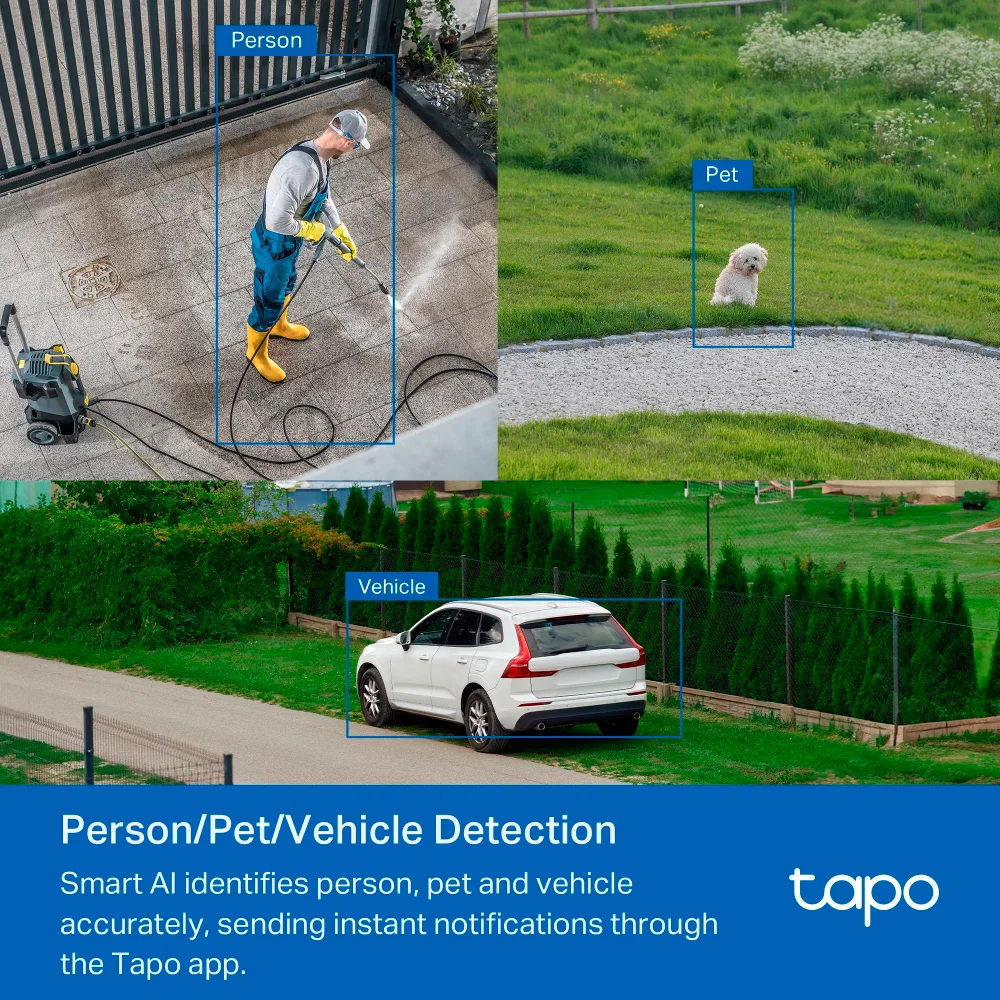 Cámara de seguridad Wi-Fi TP-Link Tapo C530WS | Outdoor Pan/Tilt Security Wi-Fi Camera