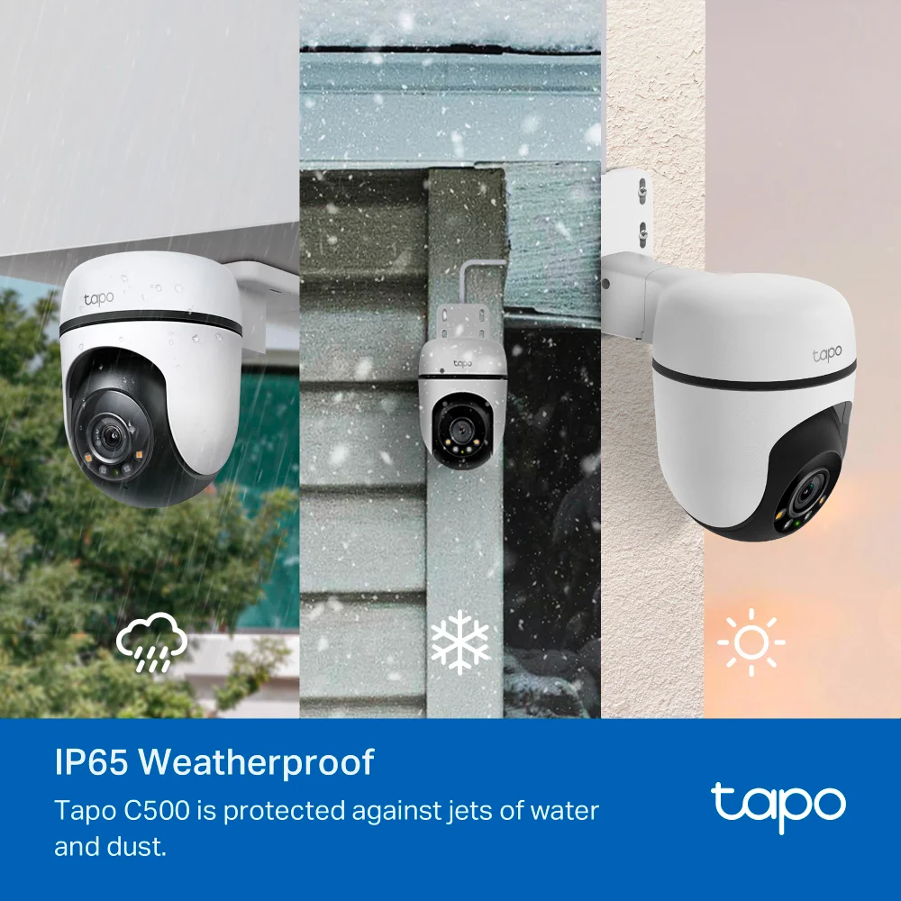 Cámara de seguridad Wi-Fi TP-Link Tapo C500 | Outdoor Pan/Tilt Security WiFi Camera