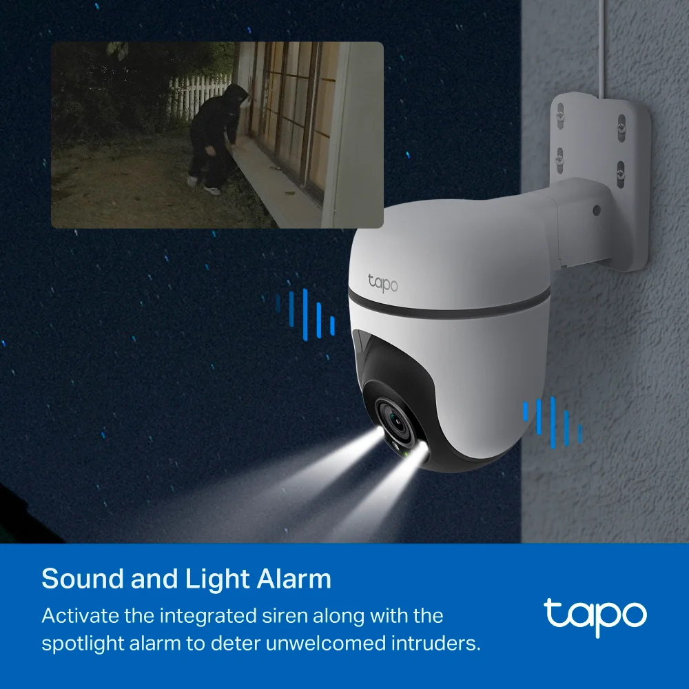 Cámara de seguridad Wi-Fi TP-Link Tapo C500 | Outdoor Pan/Tilt Security WiFi Camera