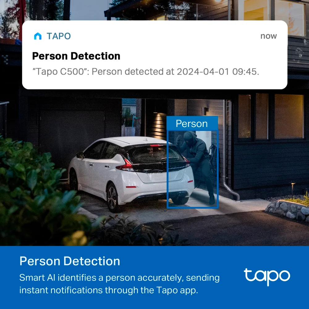Cámara de seguridad Wi-Fi TP-Link Tapo C500 | Outdoor Pan/Tilt Security WiFi Camera