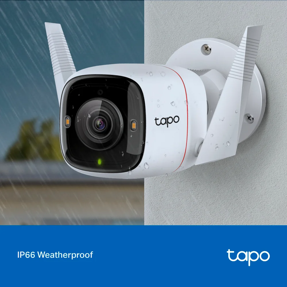 Cámara de seguridad Wi-Fi TP-Link Tapo C320WS | Outdoor Security Wi-Fi Camera