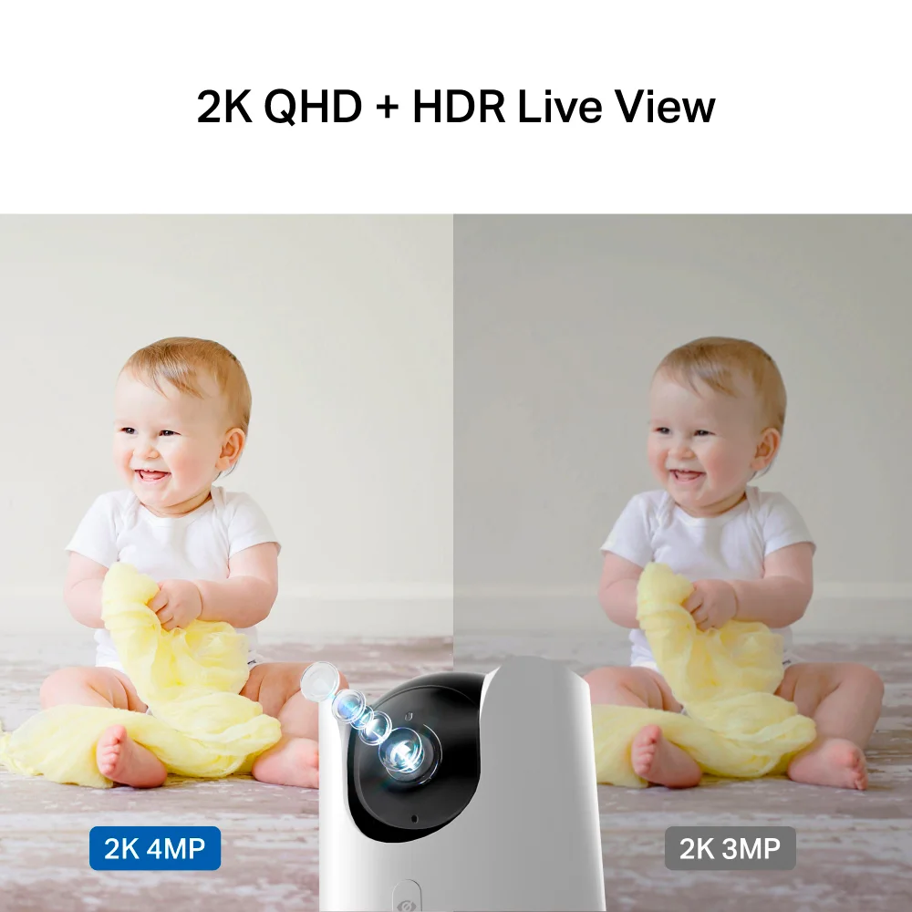 Cámara de seguridad Wi-Fi TP-Link Tapo C225-PCL | Pan/Tilt AI Home Security Wi-Fi Camera