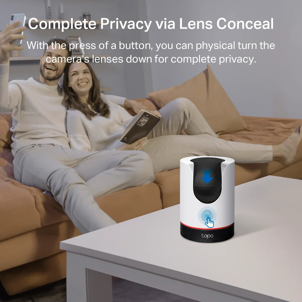 Cámara de seguridad Wi-Fi TP-Link Tapo C225-PCL | Pan/Tilt AI Home Security Wi-Fi Camera