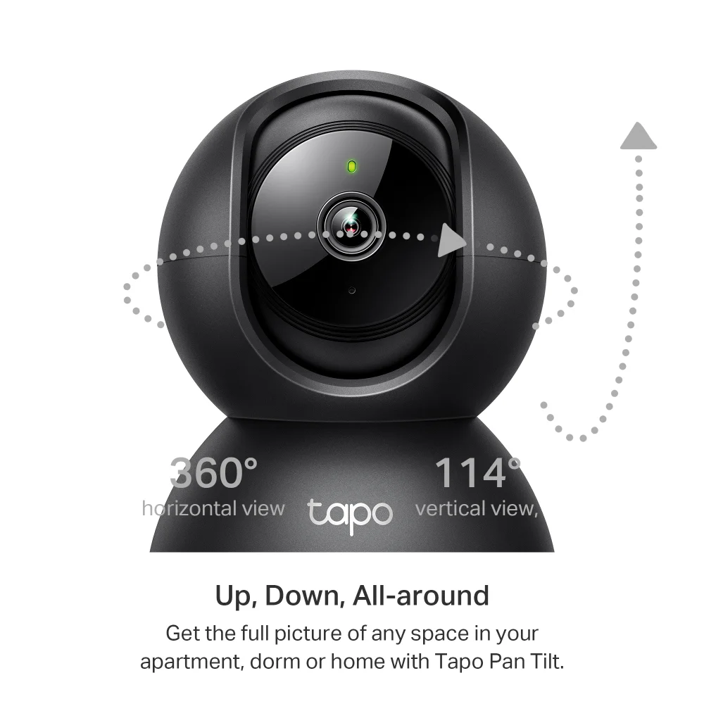 Cámara de seguridad Wi-Fi TP-Link Tapo C211 | Cámara Wi-Fi vigilancia 360º