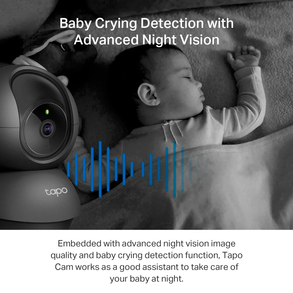 Cámara de seguridad Wi-Fi TP-Link Tapo C211 | Cámara Wi-Fi vigilancia 360º