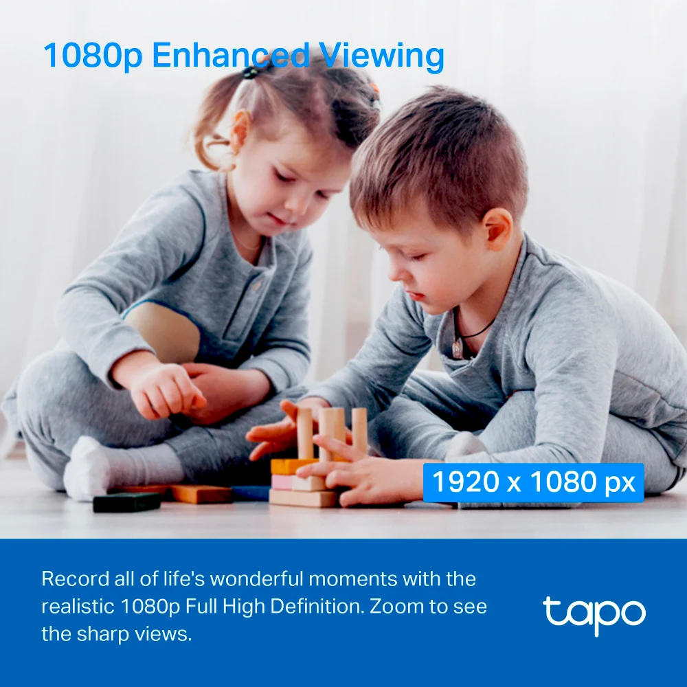Cámara de seguridad Wi-Fi TP-Link Tapo C200C | Pan/Tilt Home Security Wi-Fi Camera