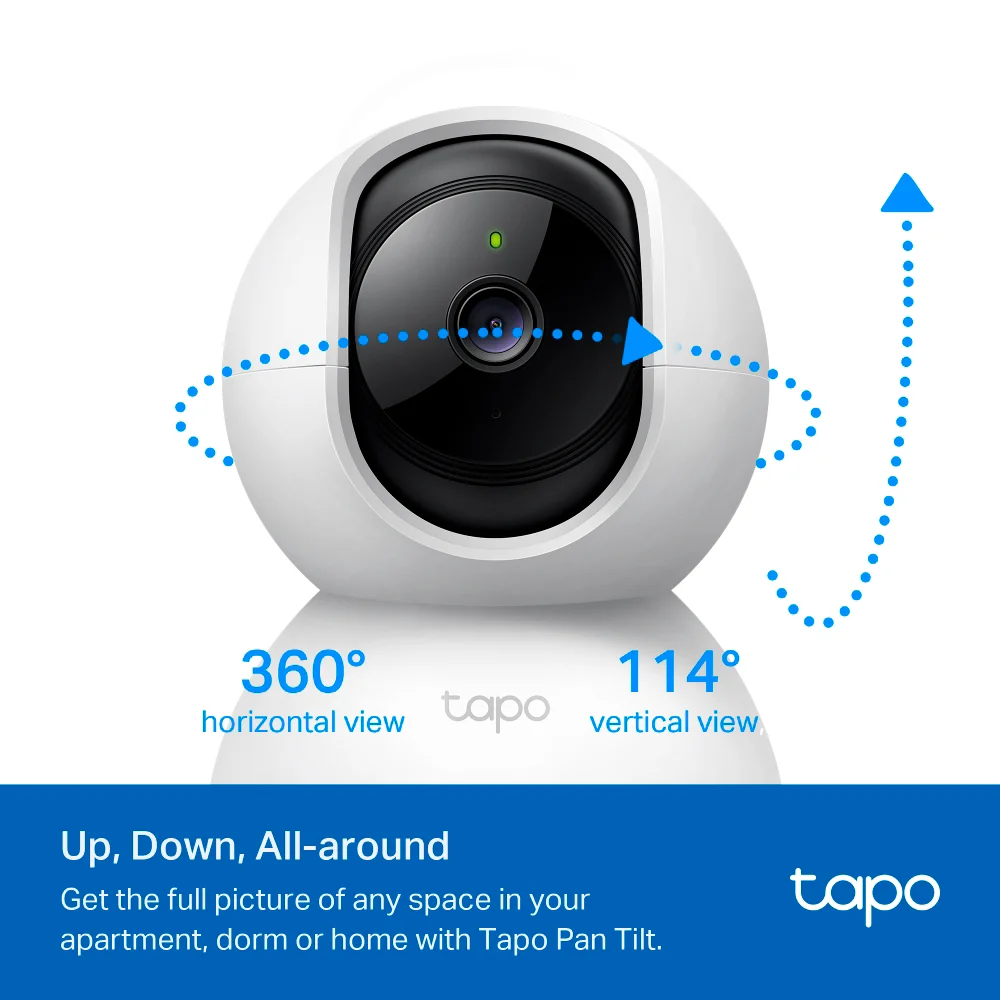 Cámara de seguridad Wi-Fi TP-Link Tapo C200C | Pan/Tilt Home Security Wi-Fi Camera
