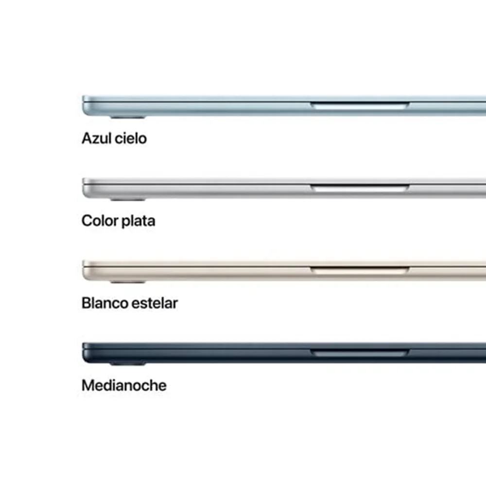 Laptop Apple MacBook Air 13.6" Liquid Retina, Chip M5 10 núcleos, 16GB, 512GB SSD, Starlight, macOS Tahoe - MDHA4E/A
