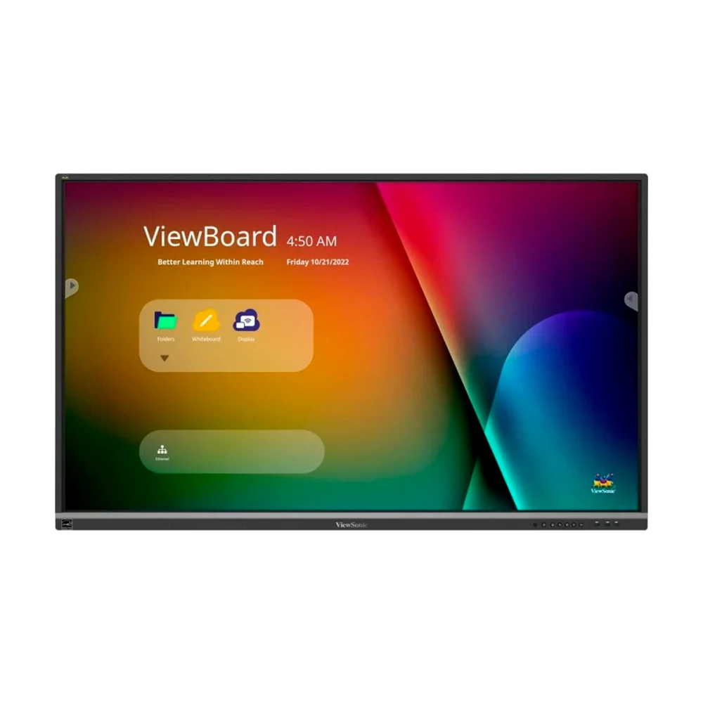 Pantalla Interactiva ViewSonic ViewBoard IFP6550-5F-B | 65" 4K UHD | Android 13 | 40 puntos