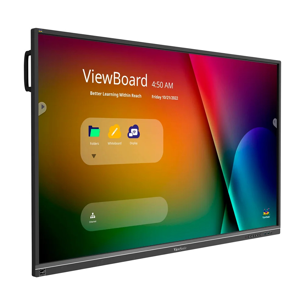 Pantalla Interactiva ViewSonic ViewBoard IFP6550-5F-B | 65" 4K UHD | Android 13 | 40 puntos