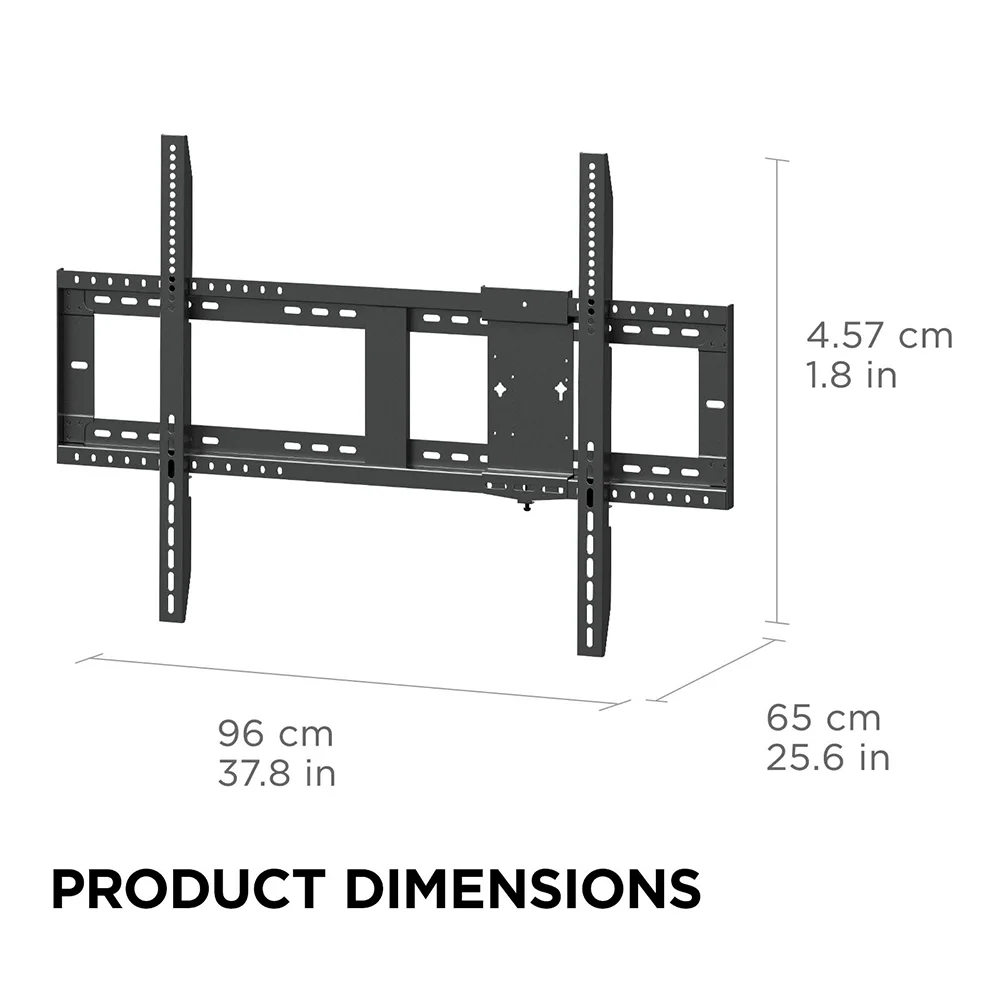 Soporte de Pared ViewSonic WMK-047-2 | Pantallas 48" a 98" | VESA hasta 900x600 | 352 lb