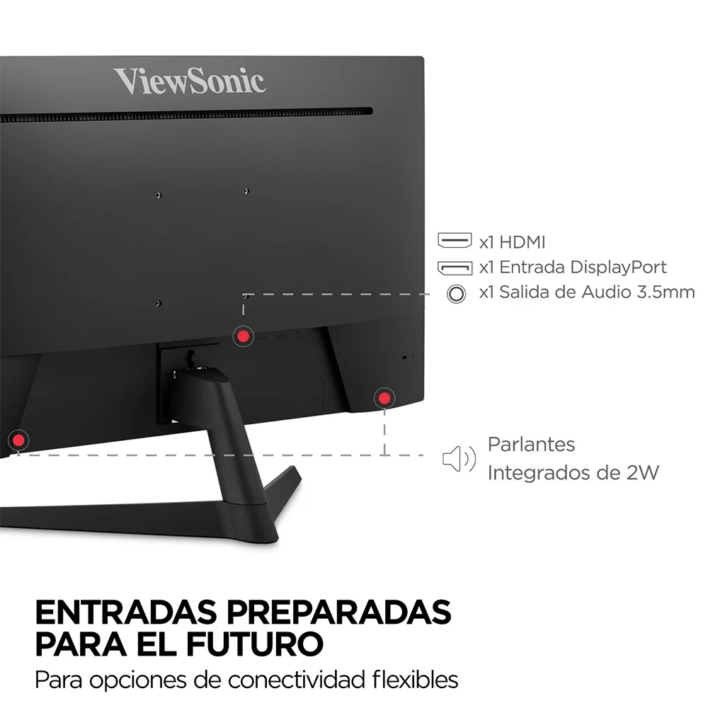 Monitor Gaming ViewSonic VX2429 | 24" Full HD IPS | 200Hz | 1ms | FreeSync Premium