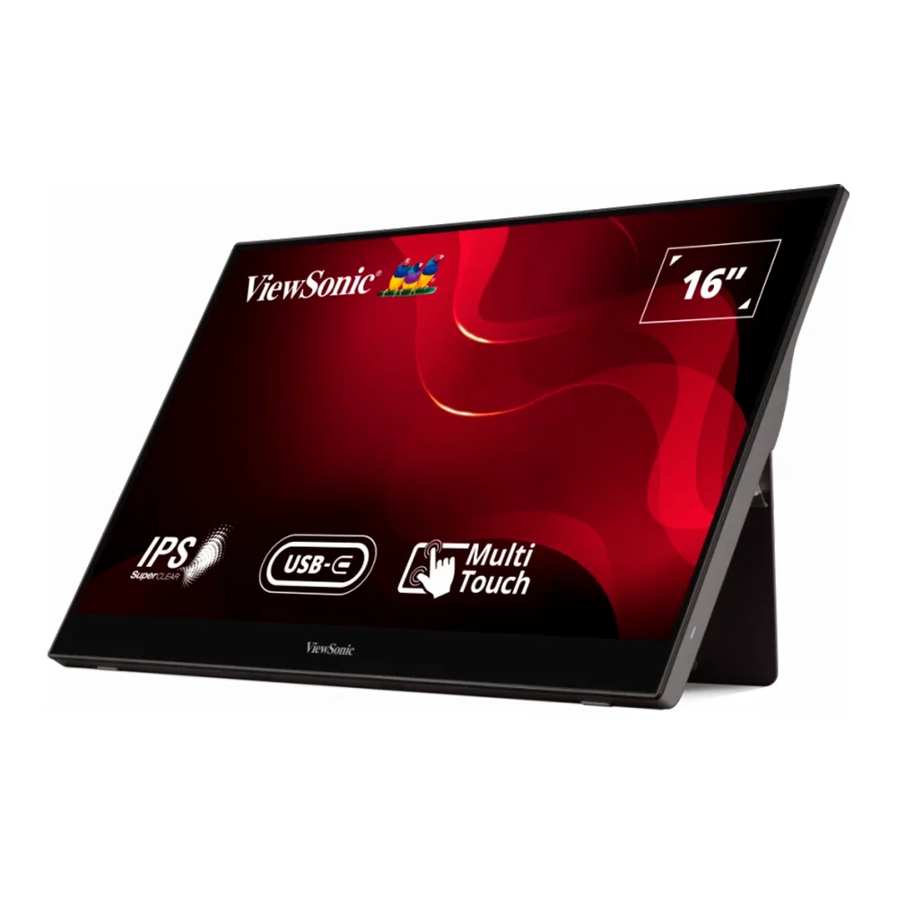 Monitor Portátil Táctil ViewSonic TD1655 | 15.6" Full HD IPS | USB-C | Mini HDMI