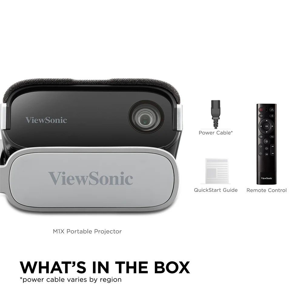 Proyector Portátil LED ViewSonic M1X | WVGA | Wi-Fi | Bluetooth | Harman Kardon