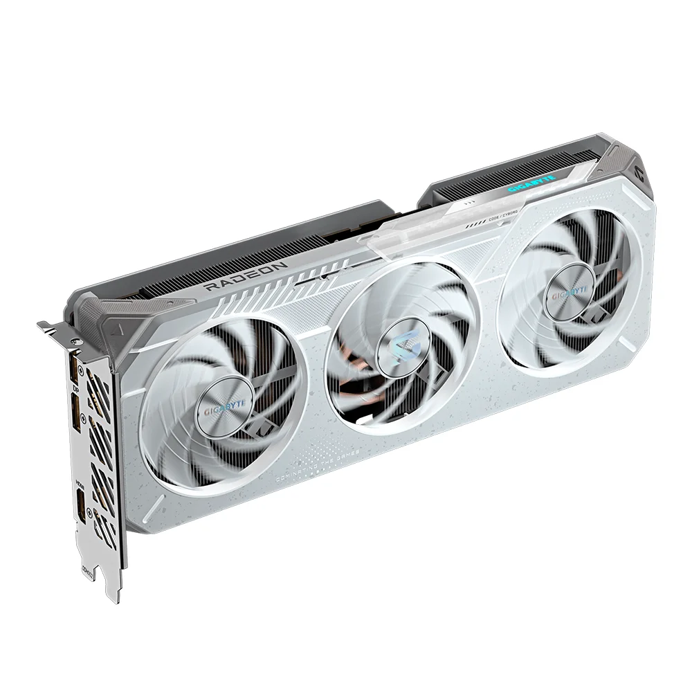 Tarjeta Gráfica Gigabyte Radeon™ RX 9060 XT GAMING OC ICE 16G | 16GB GDDR6 | 128 bit | PCI-E 5.0