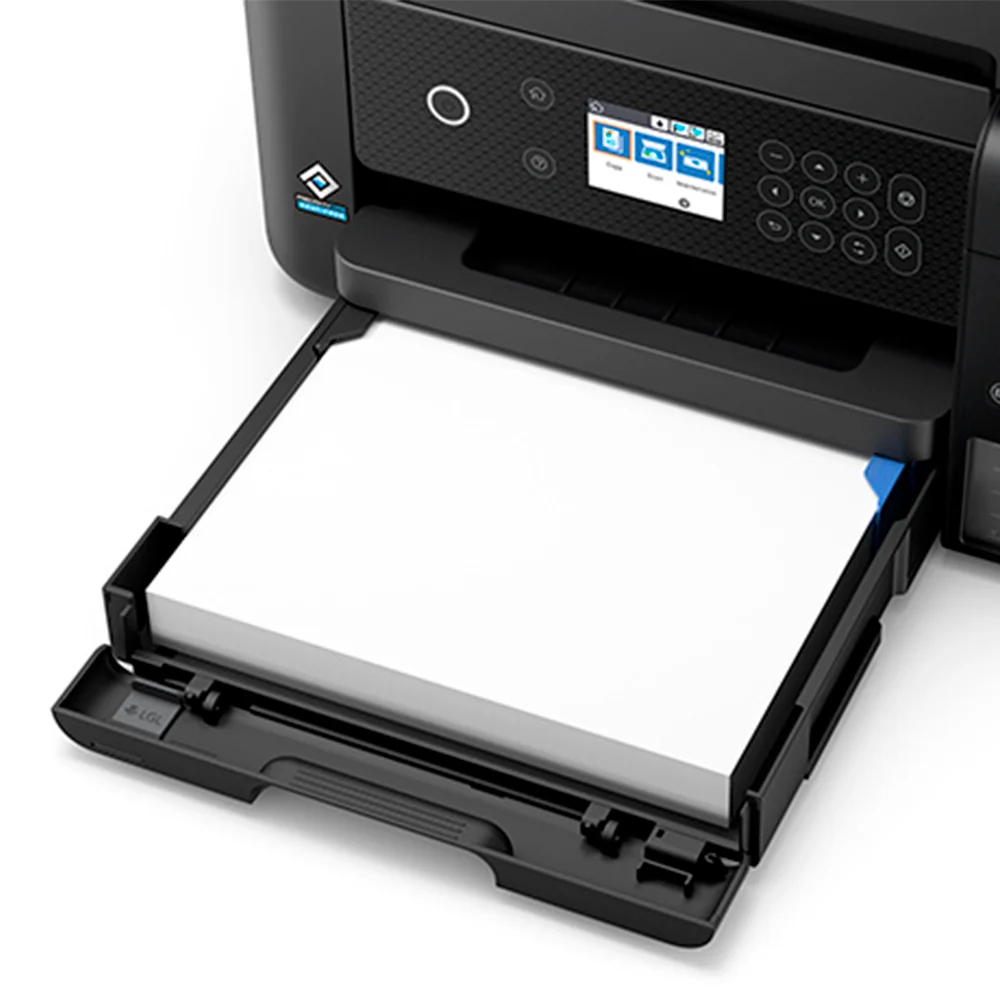 Impresora Multifuncional Epson EcoTank L6270 (C11CJ61301) | Inyección de Tinta Color A4 | 33 ppm | Dúplex automático | Wi-Fi, Ethernet, USB