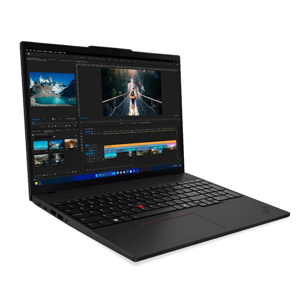 Laptop Lenovo ThinkPad T16 Gen 3 (Intel) | 16" WUXGA IPS Anti-glare | Intel Core Ultra 5 125U | 16GB DDR5-5600 | 512GB SSD | Intel Graphics | Win 11 Pro - 21MQ000WLM