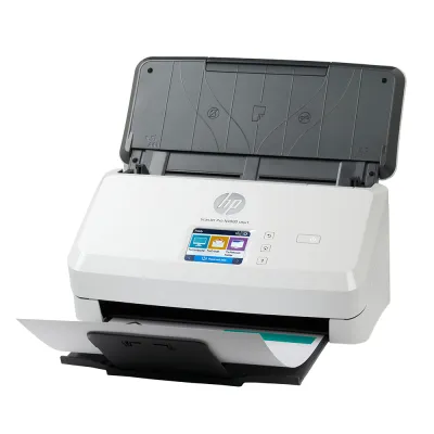 ​Escáner HP ScanJet Pro N4000 snw1 (6FW08A) | Escáner Dúplex Color A4 | 40 ppm / 80 ipm | ADF 50 hojas | 600 x 600 dpi
