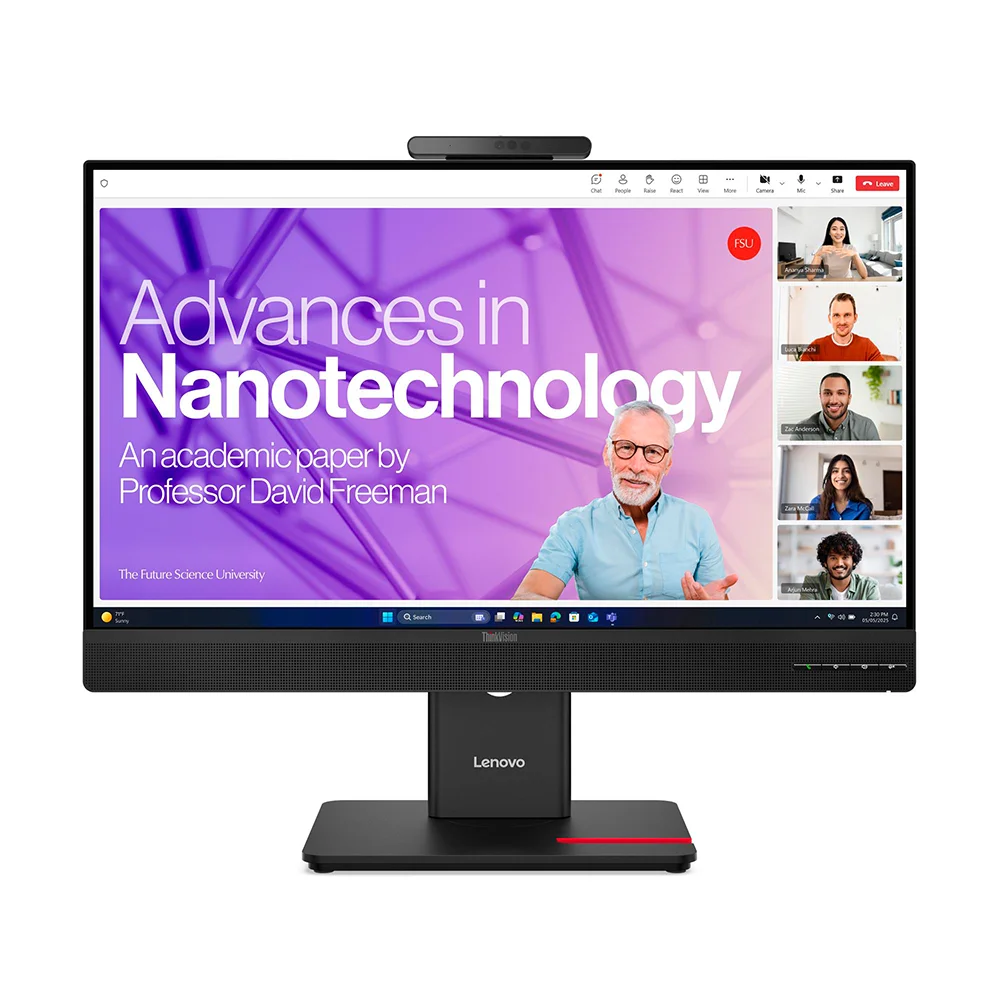 Lenovo ThinkVision T24-4v 23.8" FHD IPS 120Hz Monitor con USB-C, Dock USB y DP - 64B6MAR1LA