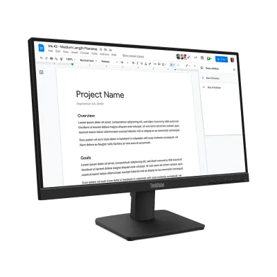 Lenovo ThinkVision S22-4e 21.5" FHD IPS 100Hz Monitor HDMI/VGA - 64CBKAR6LA