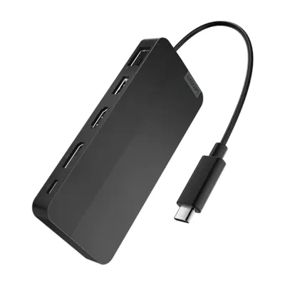 Lenovo USB-C Dual Display Travel Dock 65W con HDMI 2.1, DisplayPort, Ethernet - 40B90000WW