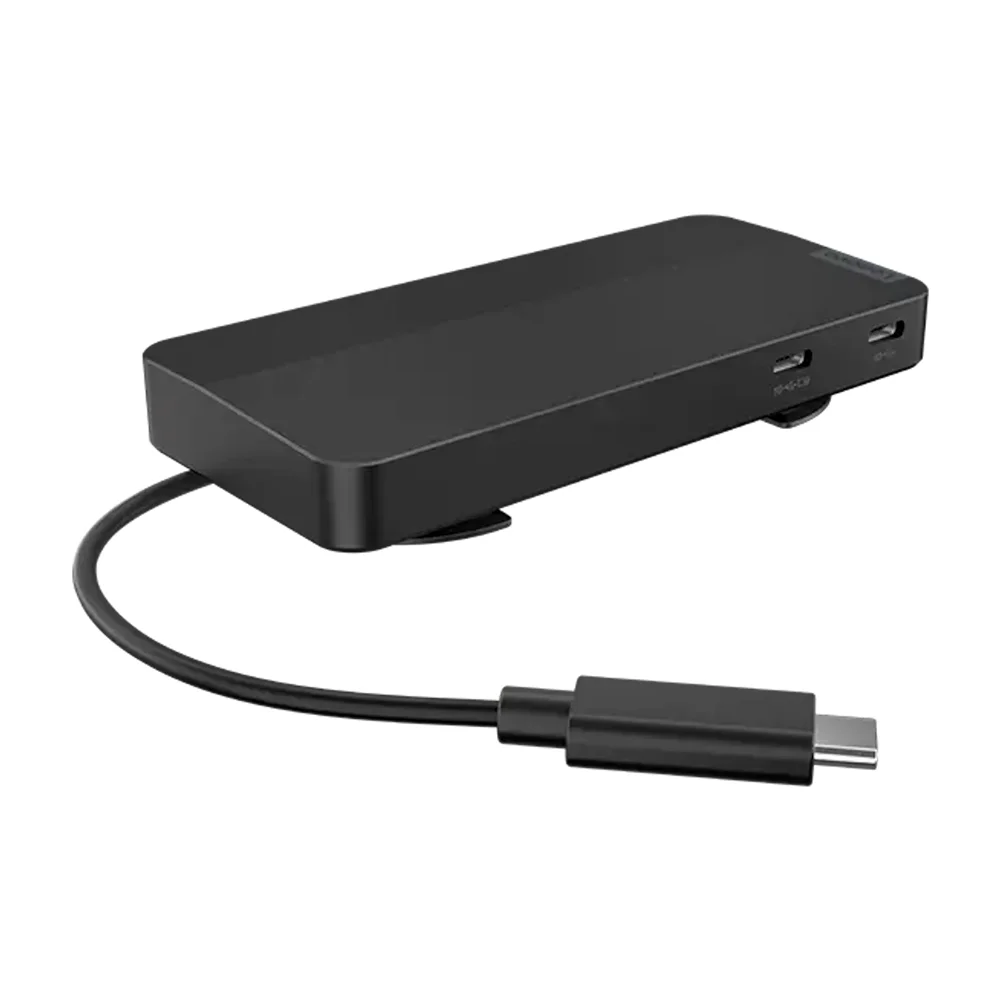 Lenovo USB-C Dual Display Travel Dock 65W con HDMI 2.1, DisplayPort, Ethernet - 40B90000WW