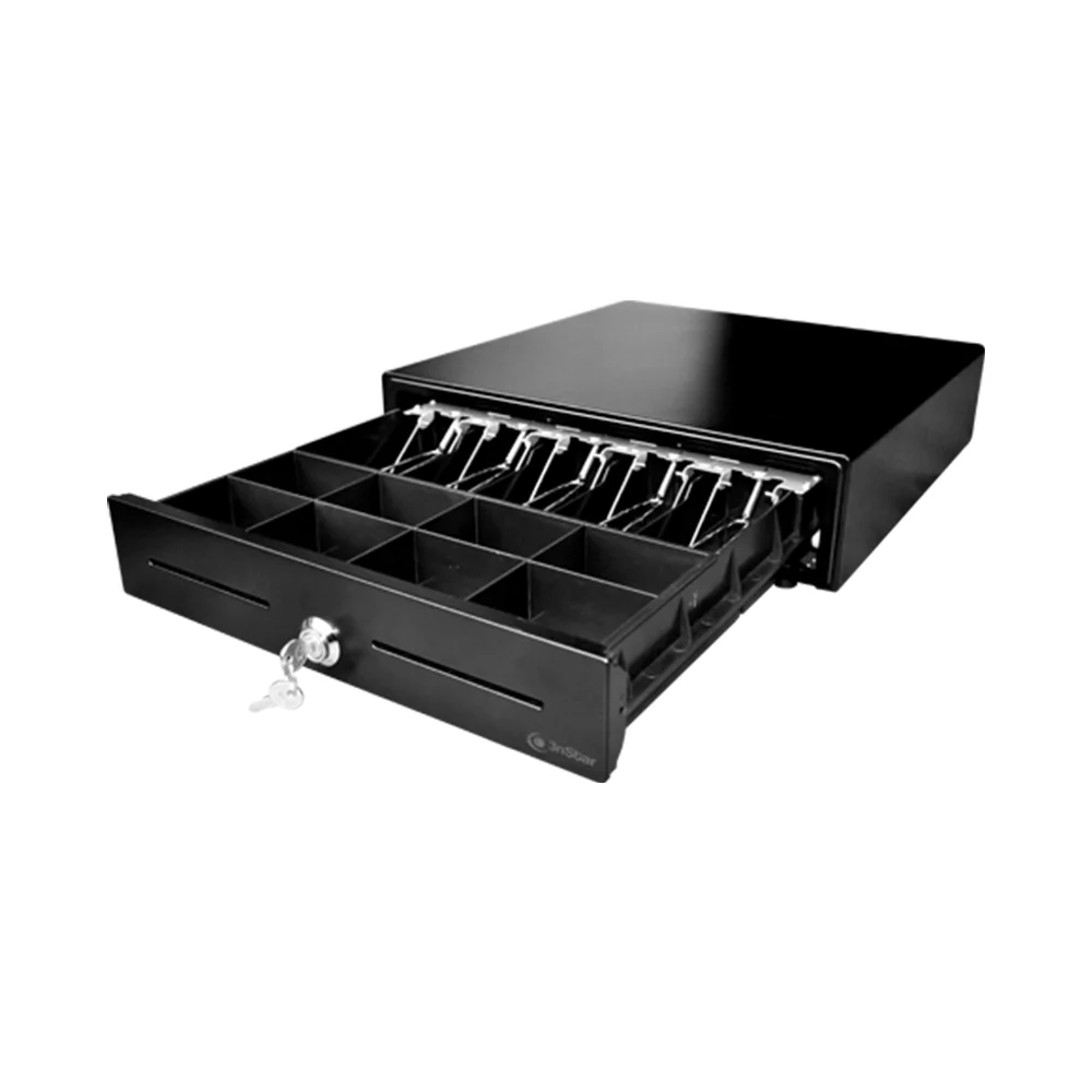 Gaveta de Dinero Metálica con Microswitch 41x42cm 3nStar CD350