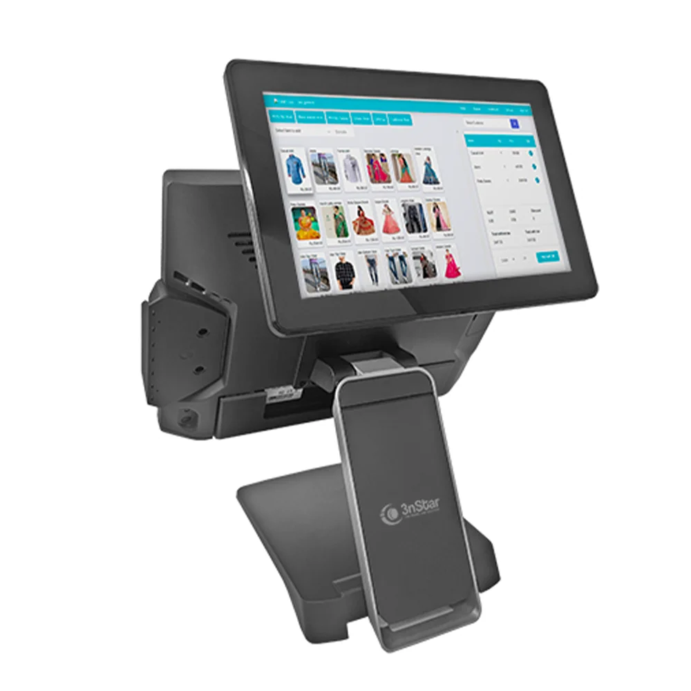 POS All-in-One Core i5 12va Gen 8GB 500GB SSD Windows 10 3nStar PTE0912W