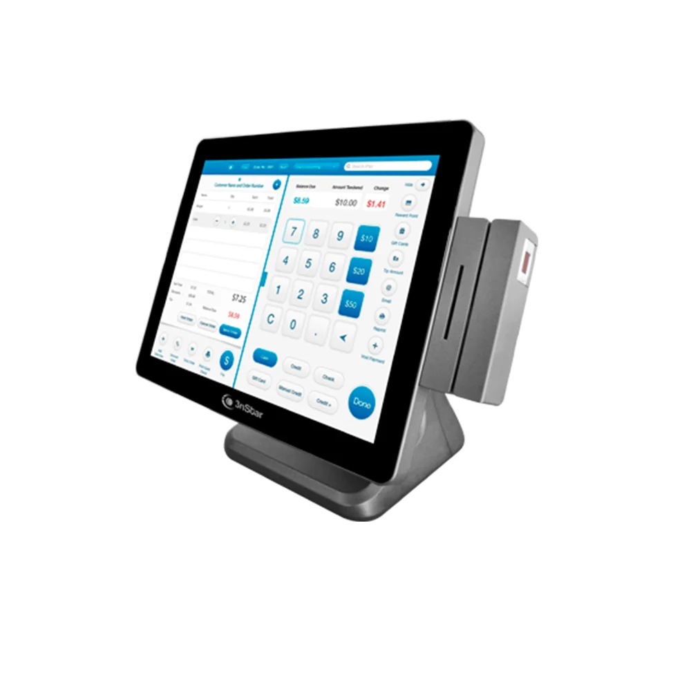 POS All-in-One J6412 8GB 240GB SSD Windows 11 3nStar PTE0120W