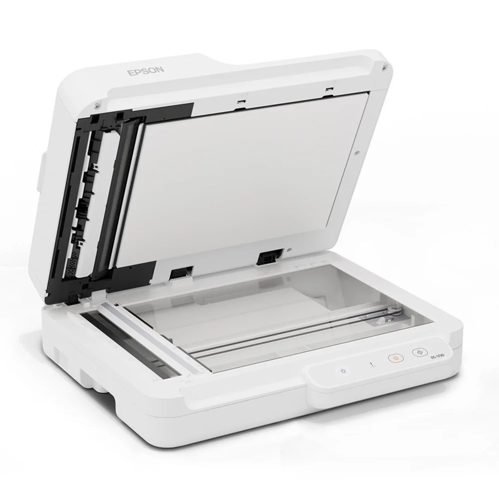 ​Epson DS-1730 (B11B273201) | Escáner Dúplex Color A4 Cama Plana + ADF | 30 ppm / 60 ipm | ADF 60 hojas | 600 x 1200 dpi