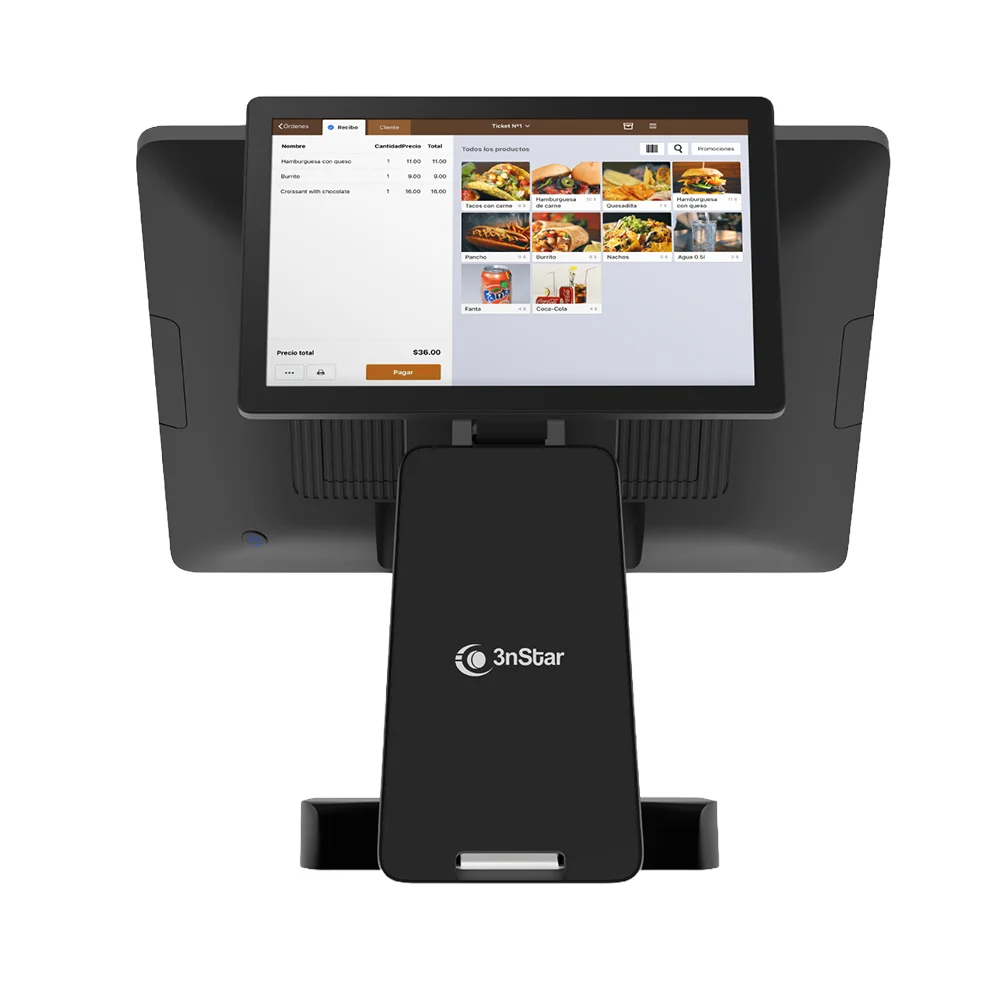 Terminal POS 15" J4125 8GB 240GB SSD Windows 11 3nStar P715 (30W)