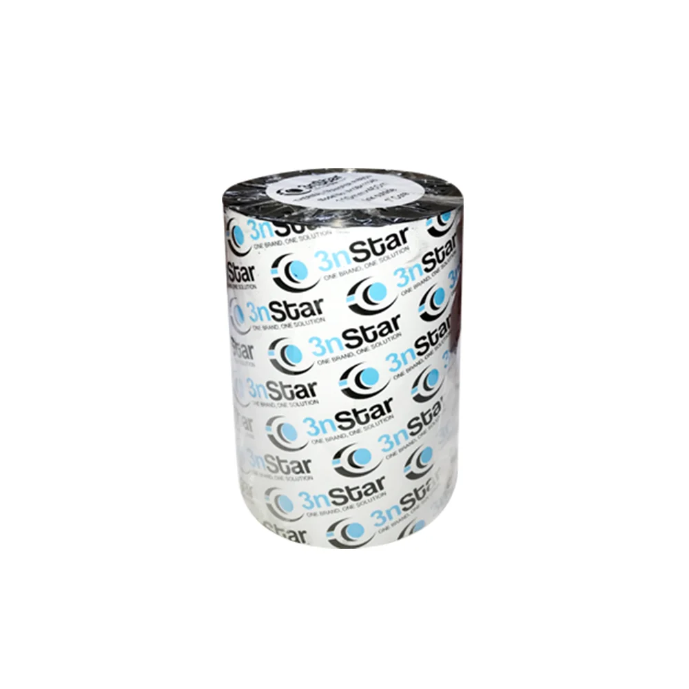 Ribbon Cera (Wax) 110mm x 300m Negro 3nStar W10BK110300