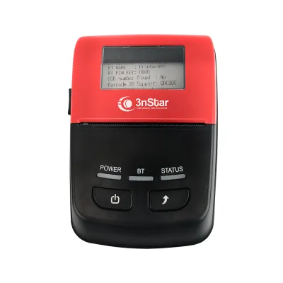 Impresora Portátil Térmica de Recibos 58mm Bluetooth 3nStar PPT205BT